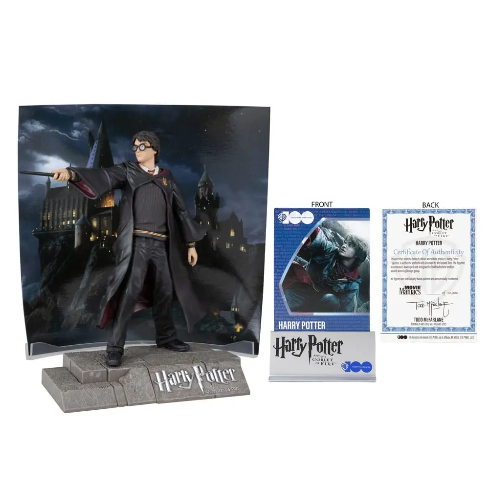 Harry Potter and the Globe of Fire Movie Maniacs Harry Potter akciófigura 15 cm termékfotó