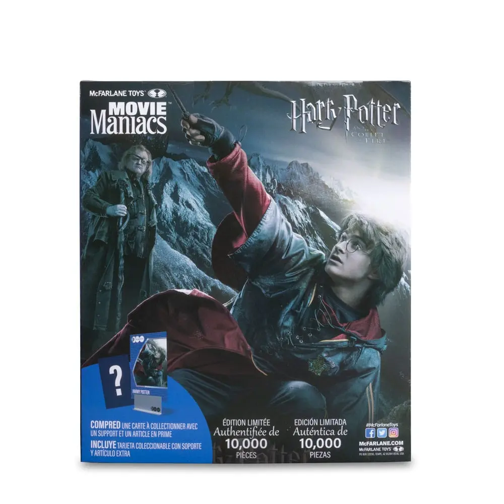 Harry Potter and the Globe of Fire Movie Maniacs Harry Potter akciófigura 15 cm termékfotó
