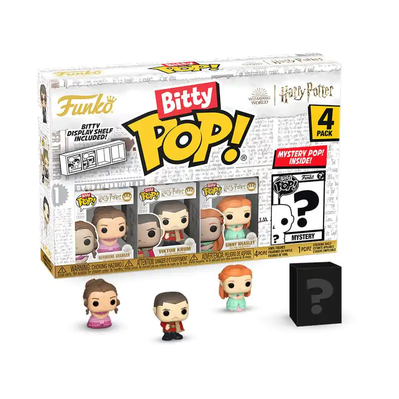 Harry Potter and the Goblet of Fire Bitty Funko POP! Vinyl figura 4 db-os csomag Hermione 2,5 cm termékfotó