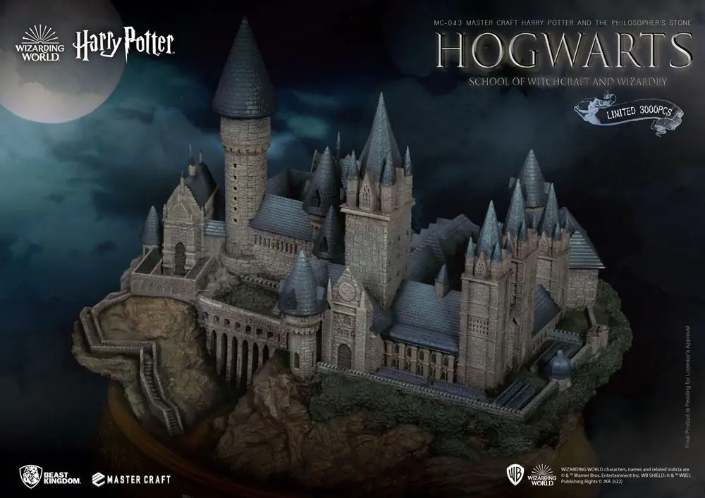 Harry Potter and the Philosopher's Stone Master Craft Hogwarts School Of Witchcraft And Wizardry szobor figura 32 cm termékfotó