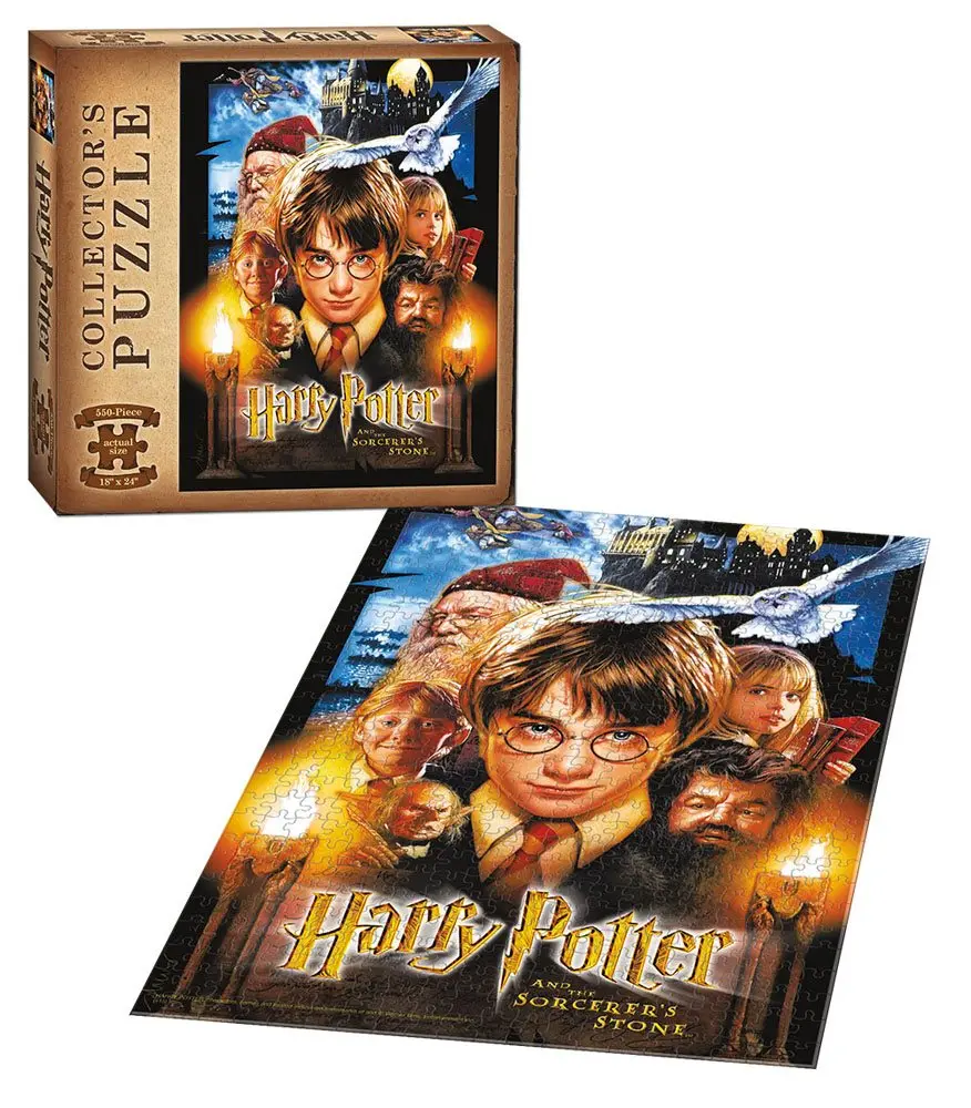 Harry Potter and the Sorcerer's Stone Collector's Jigsaw Puzzle Movie (550 darab) termékfotó