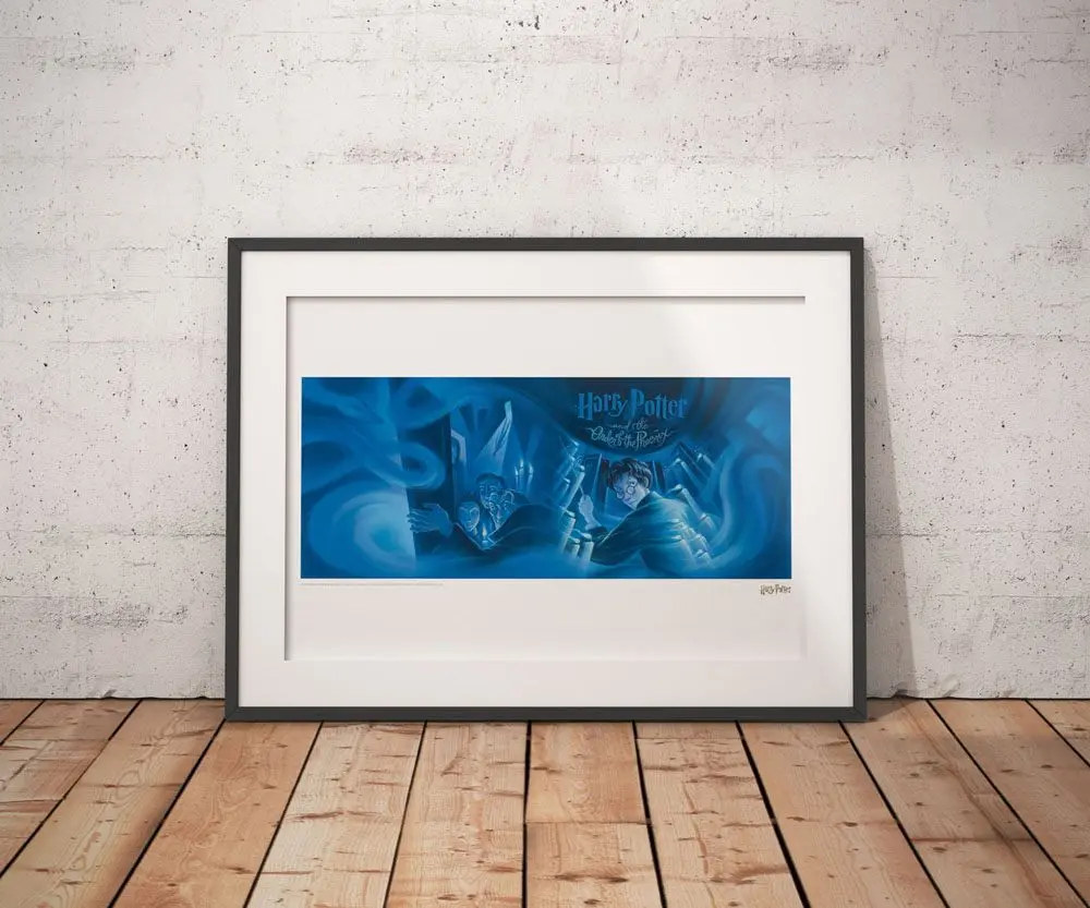 Harry Potter Art Print A Főnix Rendje könyvborító fali dekoráció Limitált kiadás 42 x 30 cm termékfotó