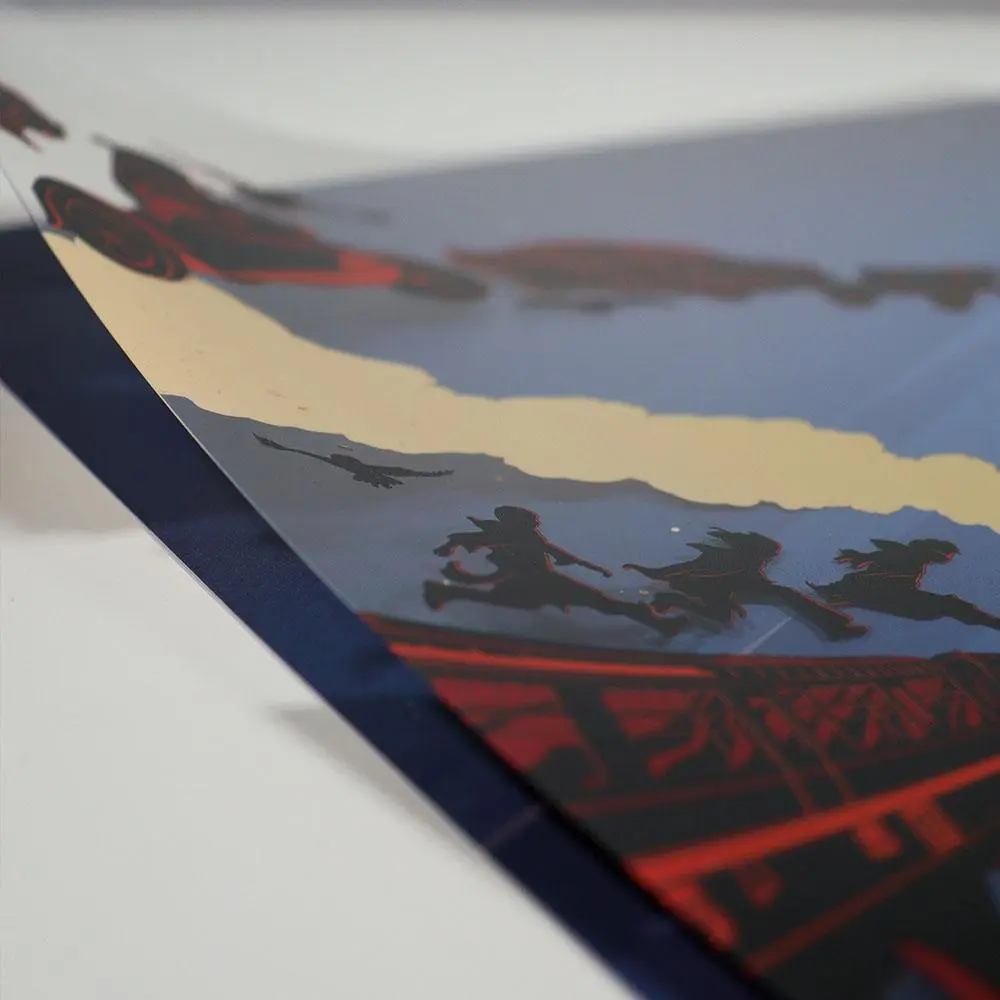 Harry Potter Art Print Transport to Hogwarts Limitált kiadás Fan-Cel 36 x 28 cm termékfotó