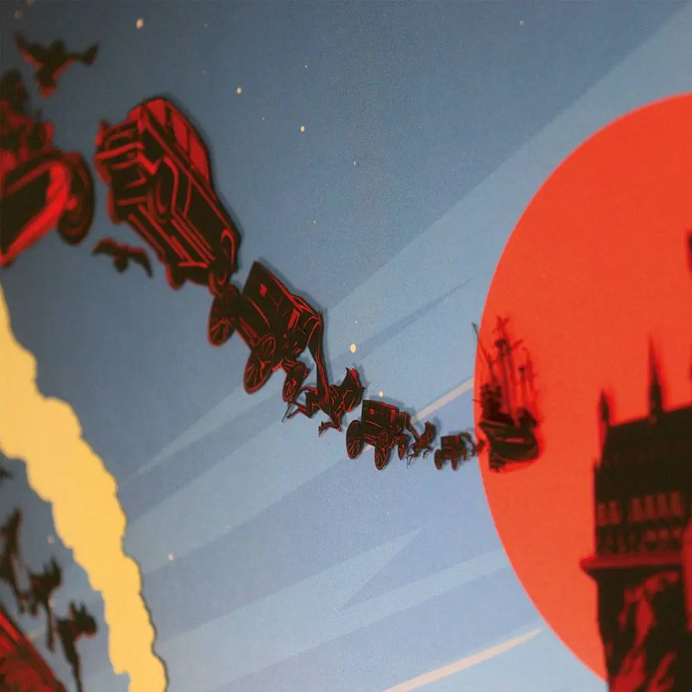 Harry Potter Art Print Transport to Hogwarts Limitált kiadás Fan-Cel 36 x 28 cm termékfotó