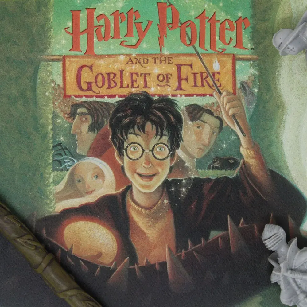 Harry Potter Art Print Tűz Serlege könyvborító fali dekoráció Limitált kiadás 42 x 30 cm termékfotó