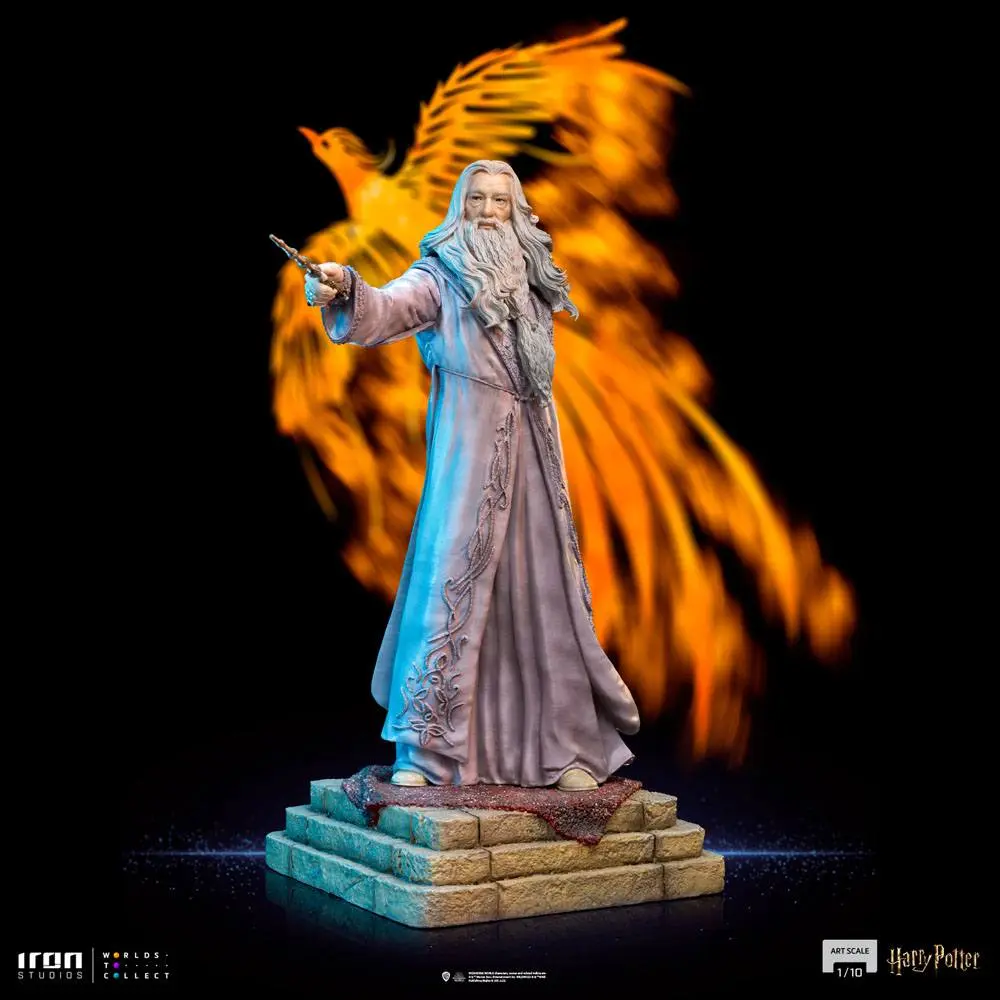 Harry Potter Art Scale 1/10 Albus Dumbledore szobor figura 21 cm termékfotó