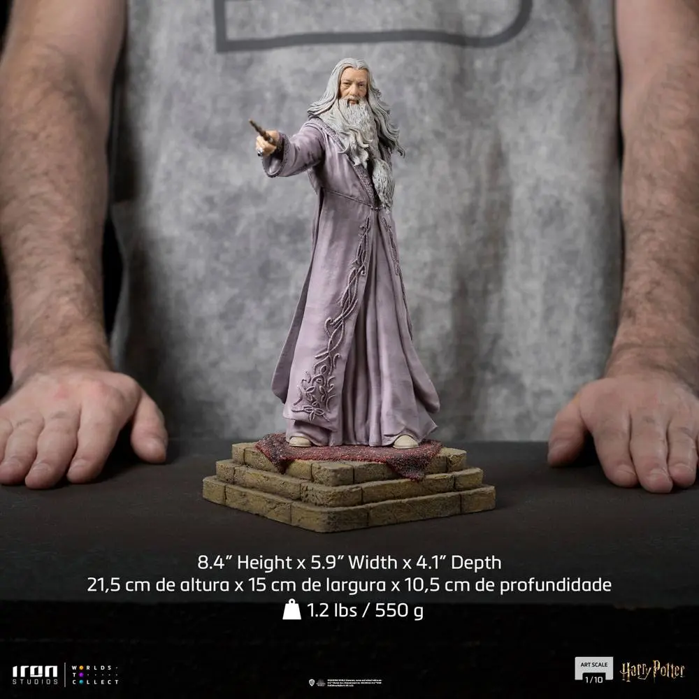 Harry Potter Art Scale 1/10 Albus Dumbledore szobor figura 21 cm termékfotó