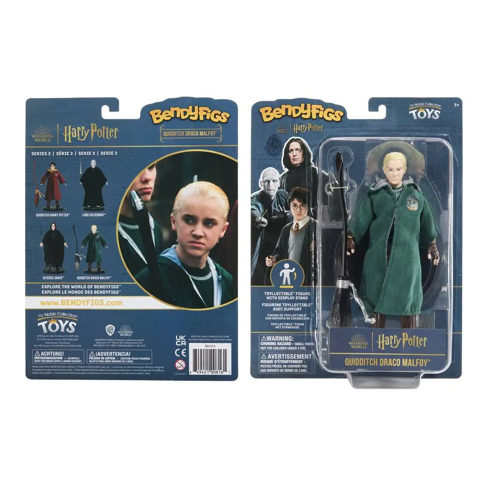 Harry Potter Bendyfigs Bendable figura Draco Malfoy Quidditch 19 cm termékfotó