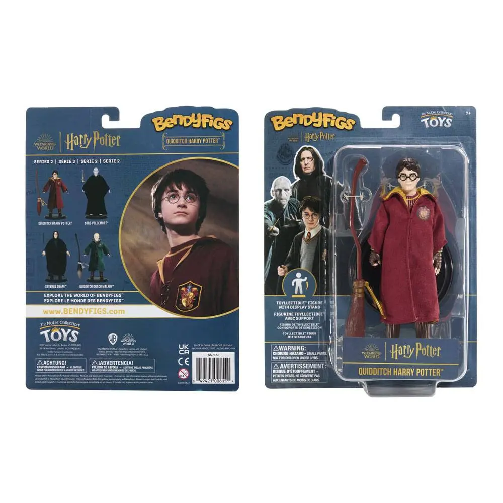 Harry Potter Bendyfigs Bendable figura Harry Potter Quidditch 19 cm termékfotó