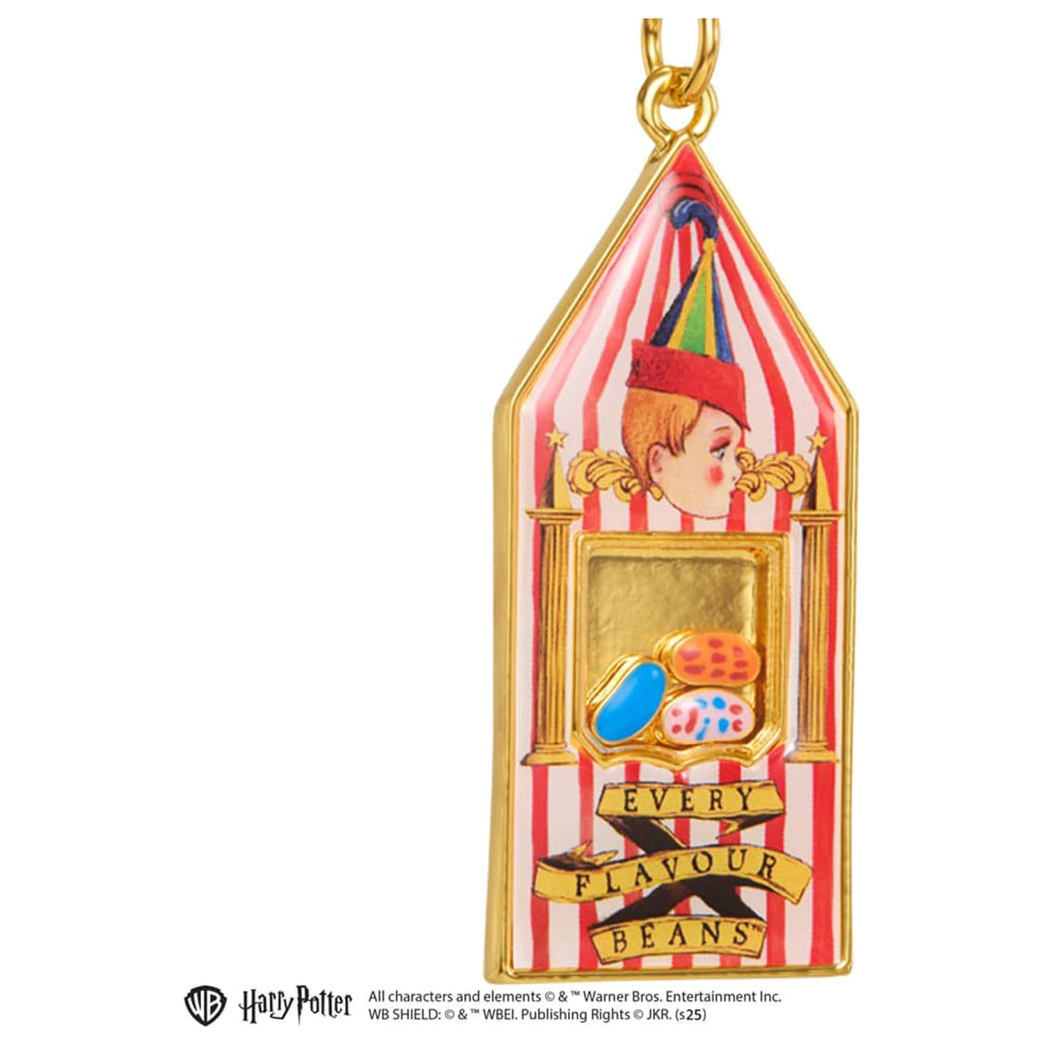 Harry Potter Bertie Bott's Keychain fém kulcstartó termékfotó