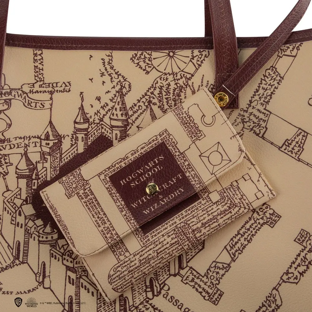 Harry Potter bevásárlótáska & kistáska Marauder's Map termékfotó
