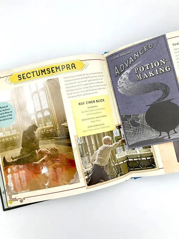 Harry Potter Book Die Zaubersprüche német nyelvű termékfotó