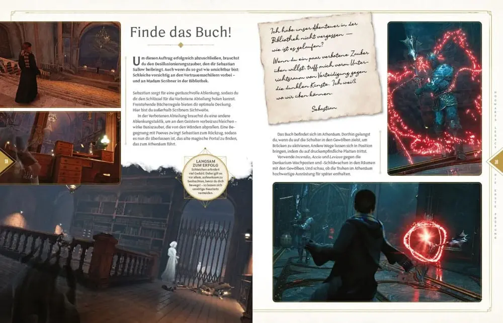 Harry Potter Book Hogwarts Legacy - Der offizielle Guide zum Spiel Német nyelvű termékfotó