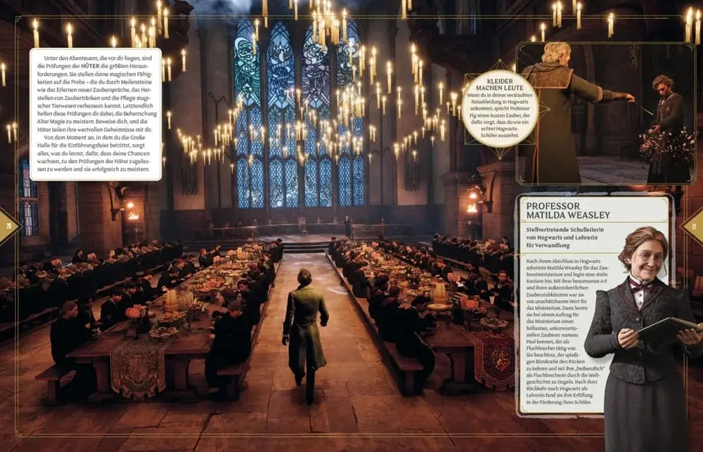 Harry Potter Book Hogwarts Legacy - Der offizielle Guide zum Spiel Német nyelvű termékfotó
