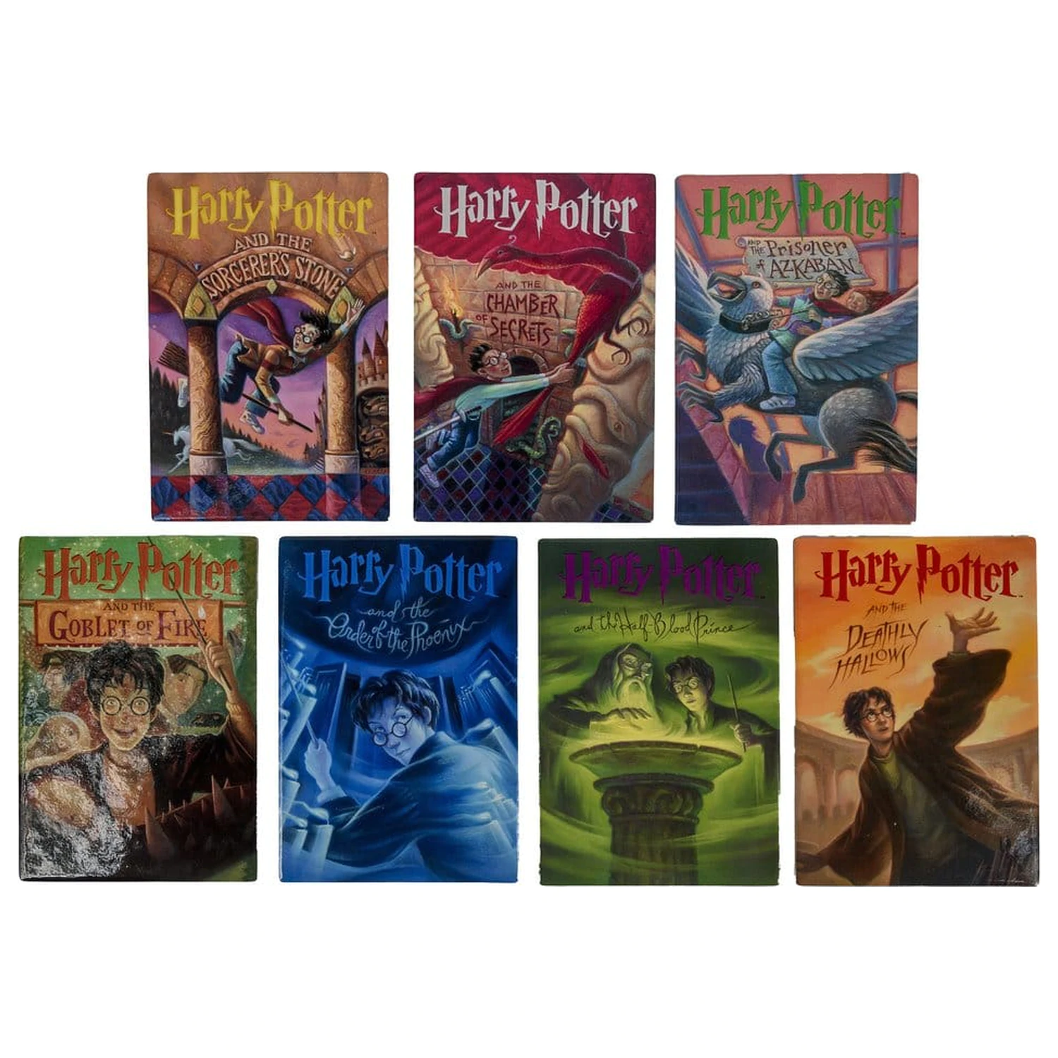 Harry Potter Book Inspired 7 db-os poháralátét csomag  termékfotó