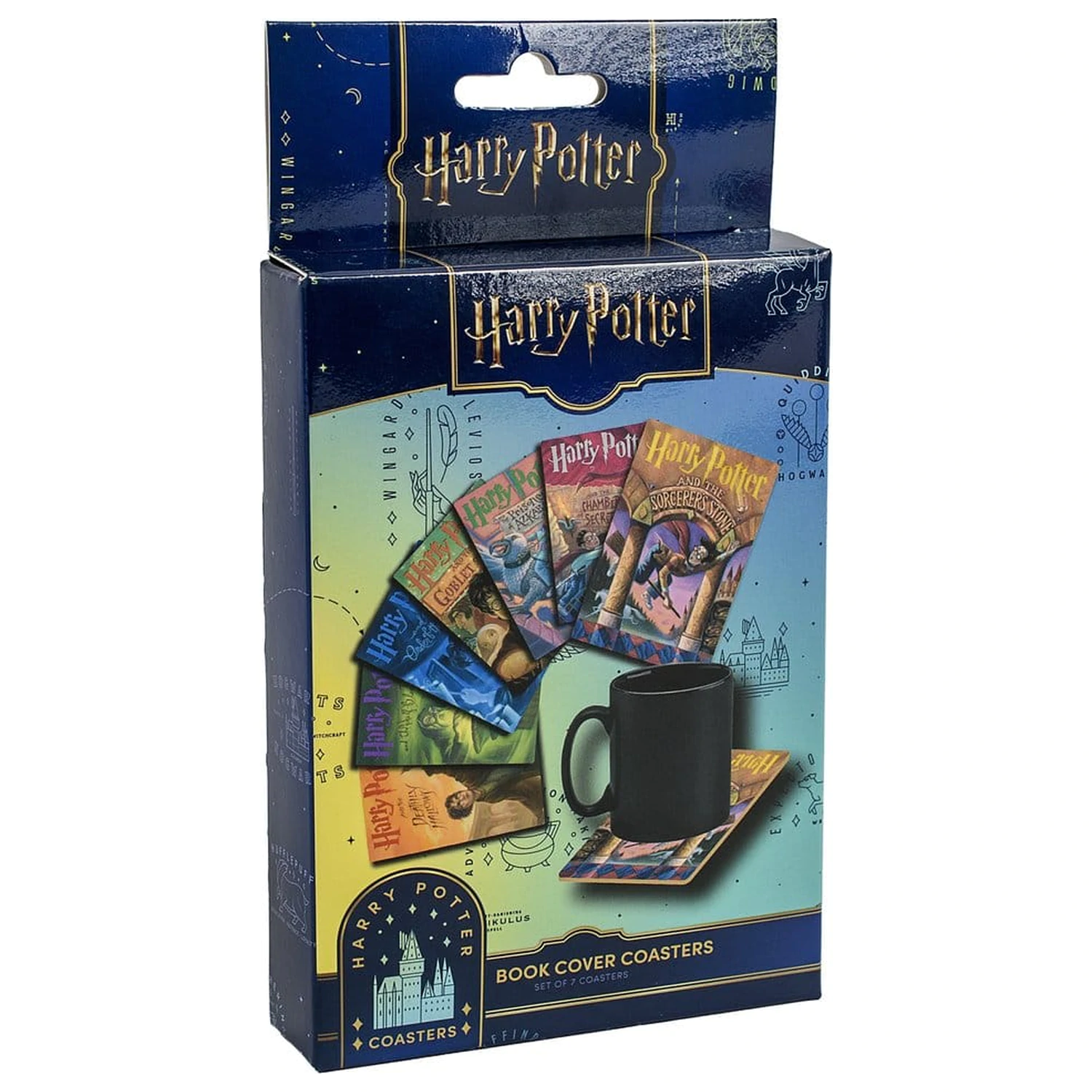 Harry Potter Book Inspired 7 db-os poháralátét csomag  termékfotó