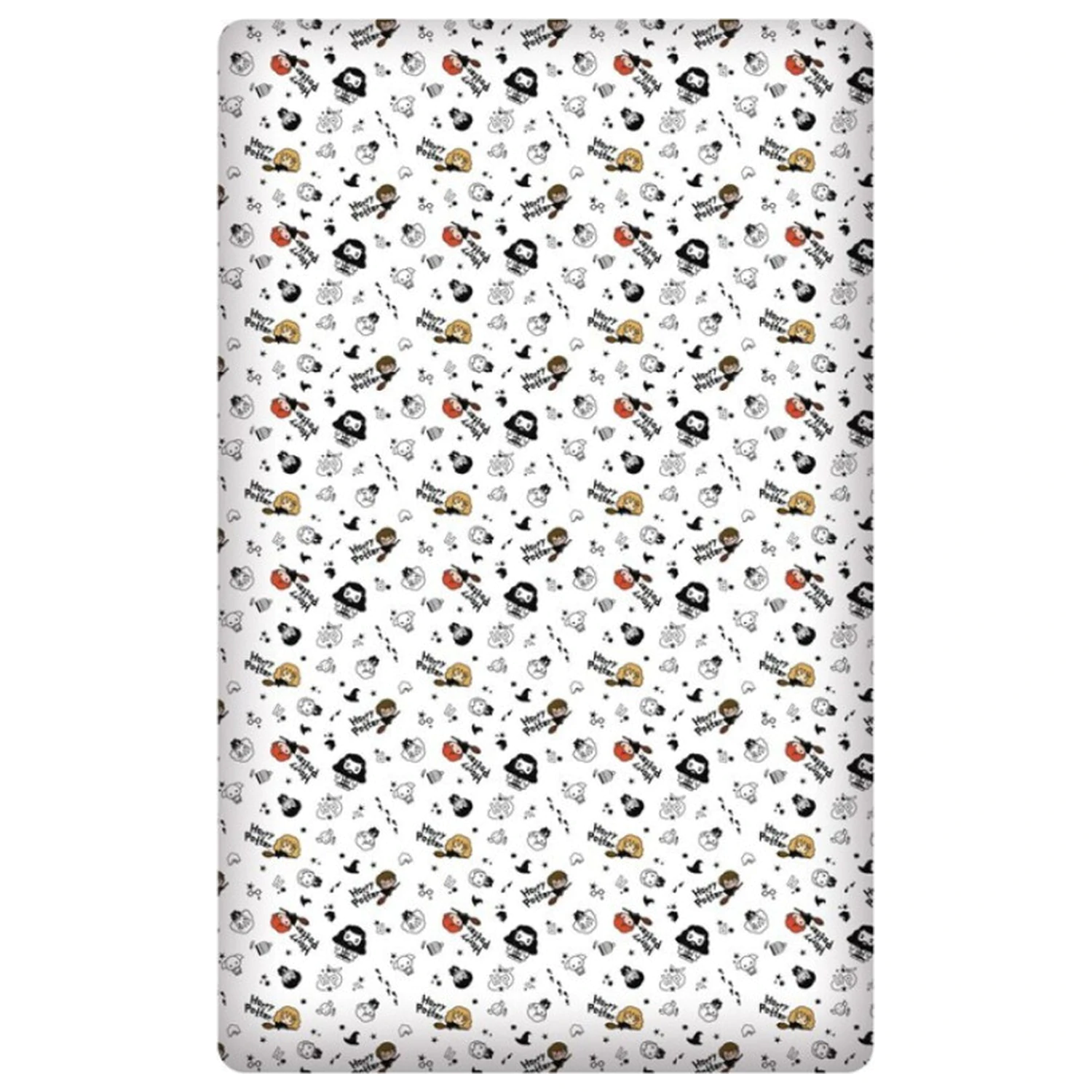 Harry Potter Broom gumis lepedő 90x200 cm termékfotó