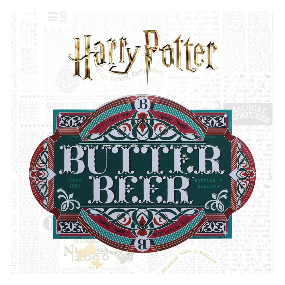 Harry Potter Butter Beer fémtábla termékfotó