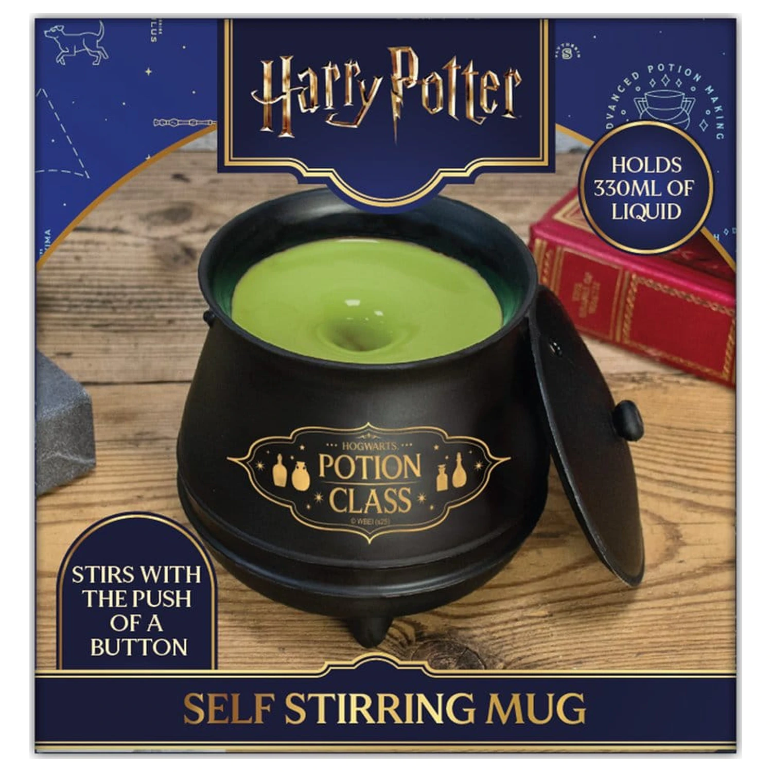 Harry Potter Cauldron Magical Locations önkeverő bögre fedéllel  termékfotó