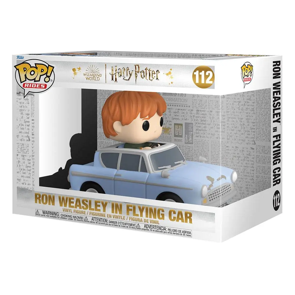 Harry Potter - Chamber of Secrets Anniversary Funko POP! Rides Vinyl figura Ron w/Car 15 cm termékfotó