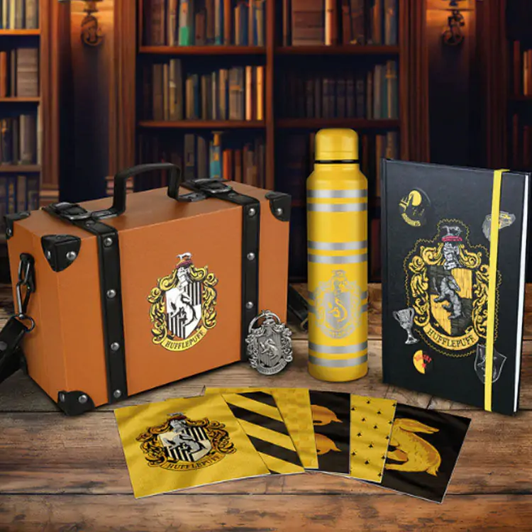 Harry Potter Colorful Crest Hufflepuff prémium ajándékcsomag termékfotó