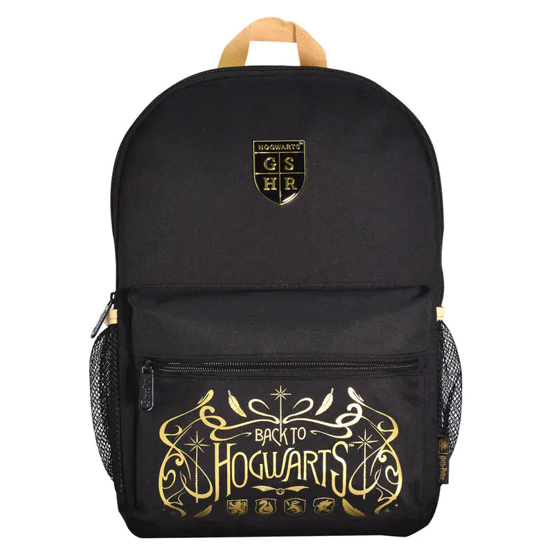 Harry Potter Core Black & Camel Hogwarts táska hátizsák termékfotó