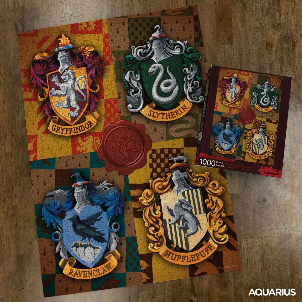 Harry Potter Crests Puzzle (1000 darab) termékfotó