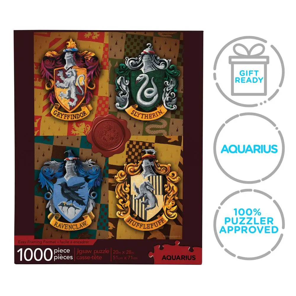 Harry Potter Crests Puzzle (1000 darab) termékfotó