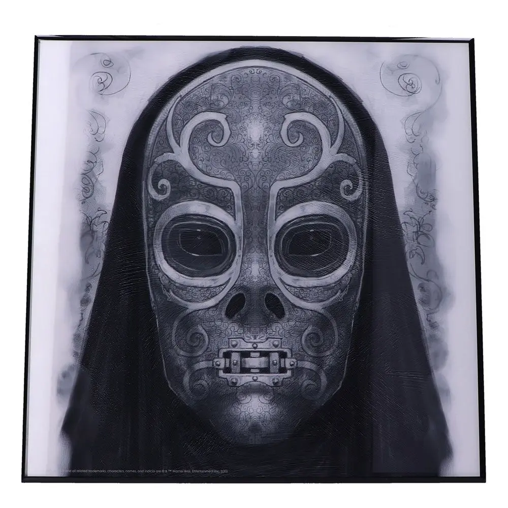 Harry Potter Crystal Clear Picture Death Eater Mask 32 x 32 cm termékfotó