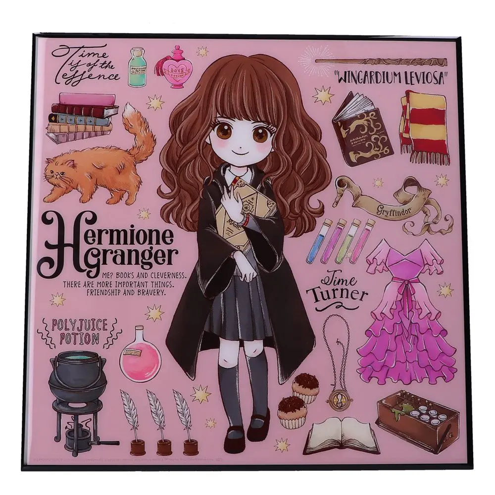 Harry Potter Crystal Clear Picture Hermione Granger 32 x 32 cm termékfotó