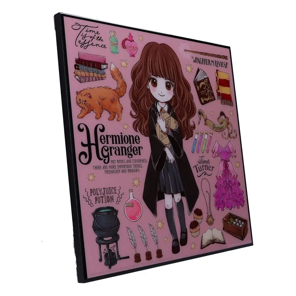 Harry Potter Crystal Clear Picture Hermione Granger 32 x 32 cm termékfotó