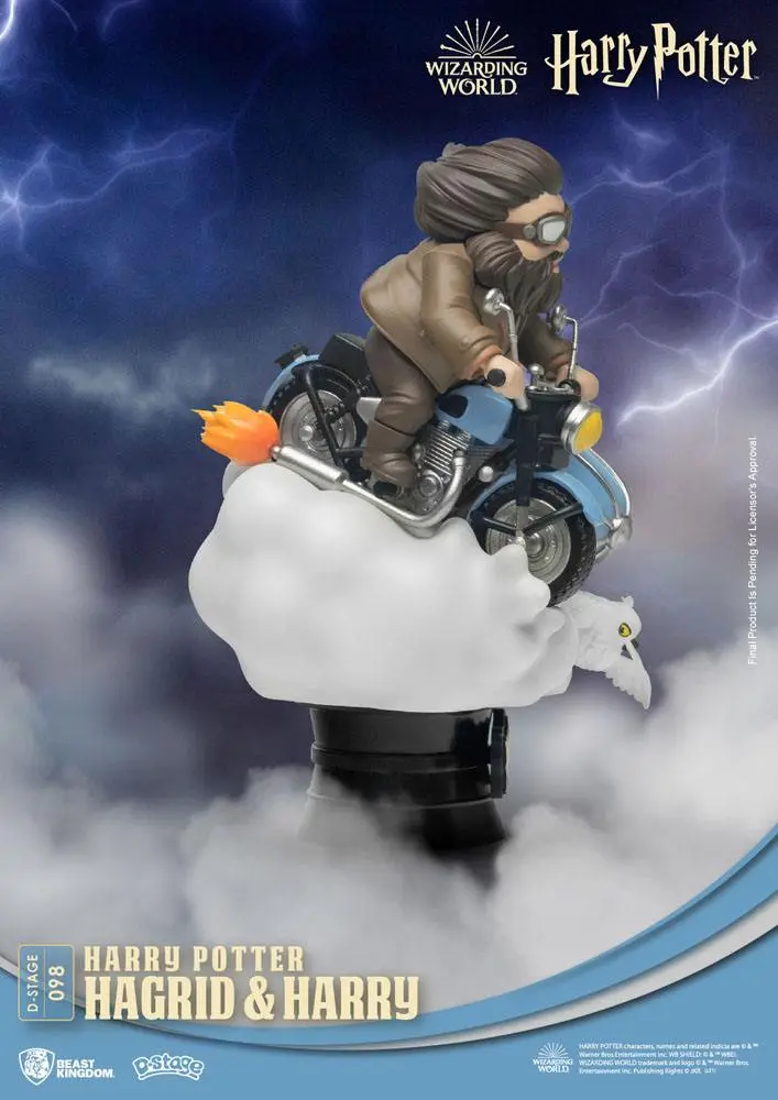 Harry Potter D-Stage Hagrid &amp; Harry Standard Version PVC Diorama szobor 15 cm termékfotó
