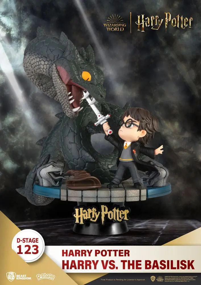 Harry Potter D-Stage Harry vs. the Basilisk PVC Diorama szobor figura 16 cm termékfotó