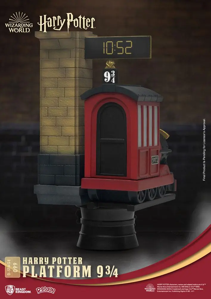 Harry Potter D-Stage Platform 9 3/4 New Version PVC Diorama szobor figura 15 cm termékfotó