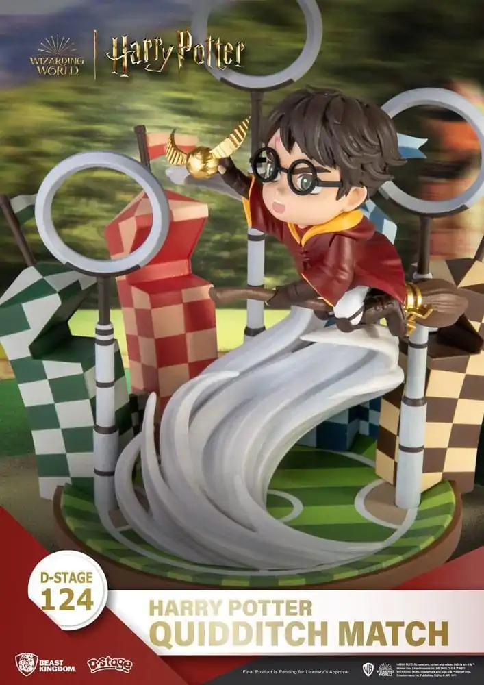 Harry Potter D-Stage Quidditch Match PVC Diorama szobor figura 15 cm termékfotó