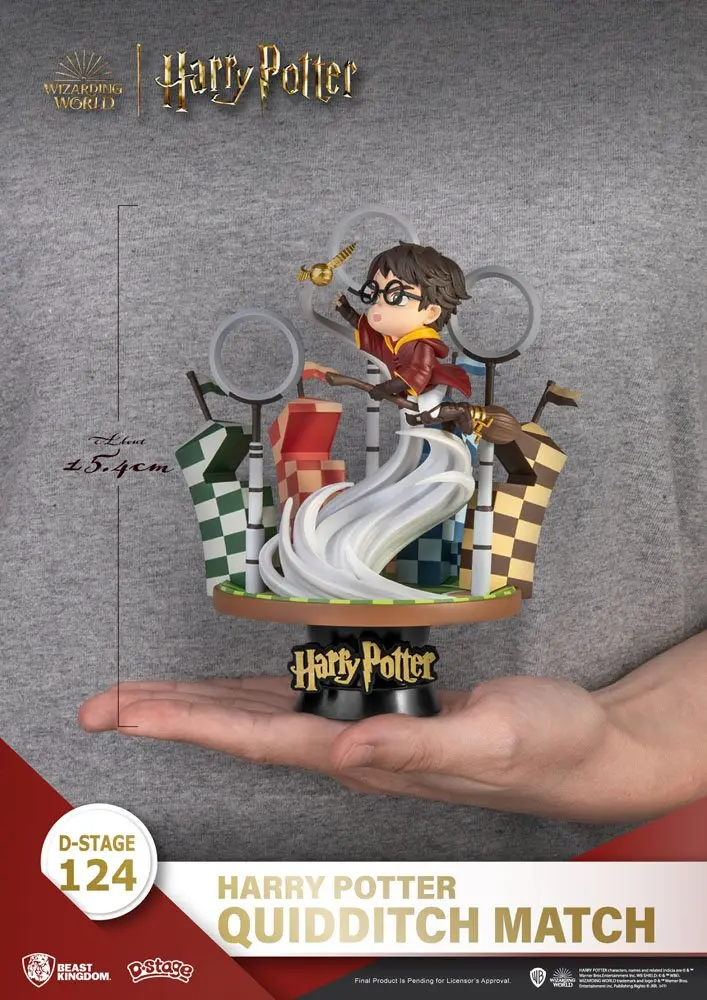 Harry Potter D-Stage Quidditch Match PVC Diorama szobor figura 16 cm termékfotó