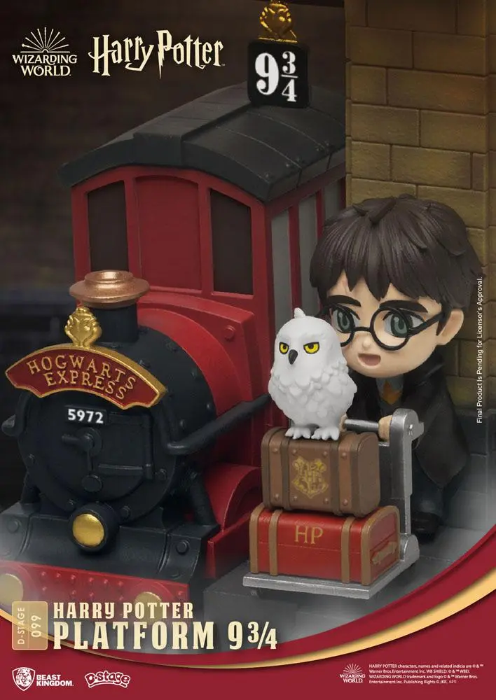 Harry Potter D-StagePlatform 9 3/4 Standard Version PVC Diorama szobor 15 cm termékfotó