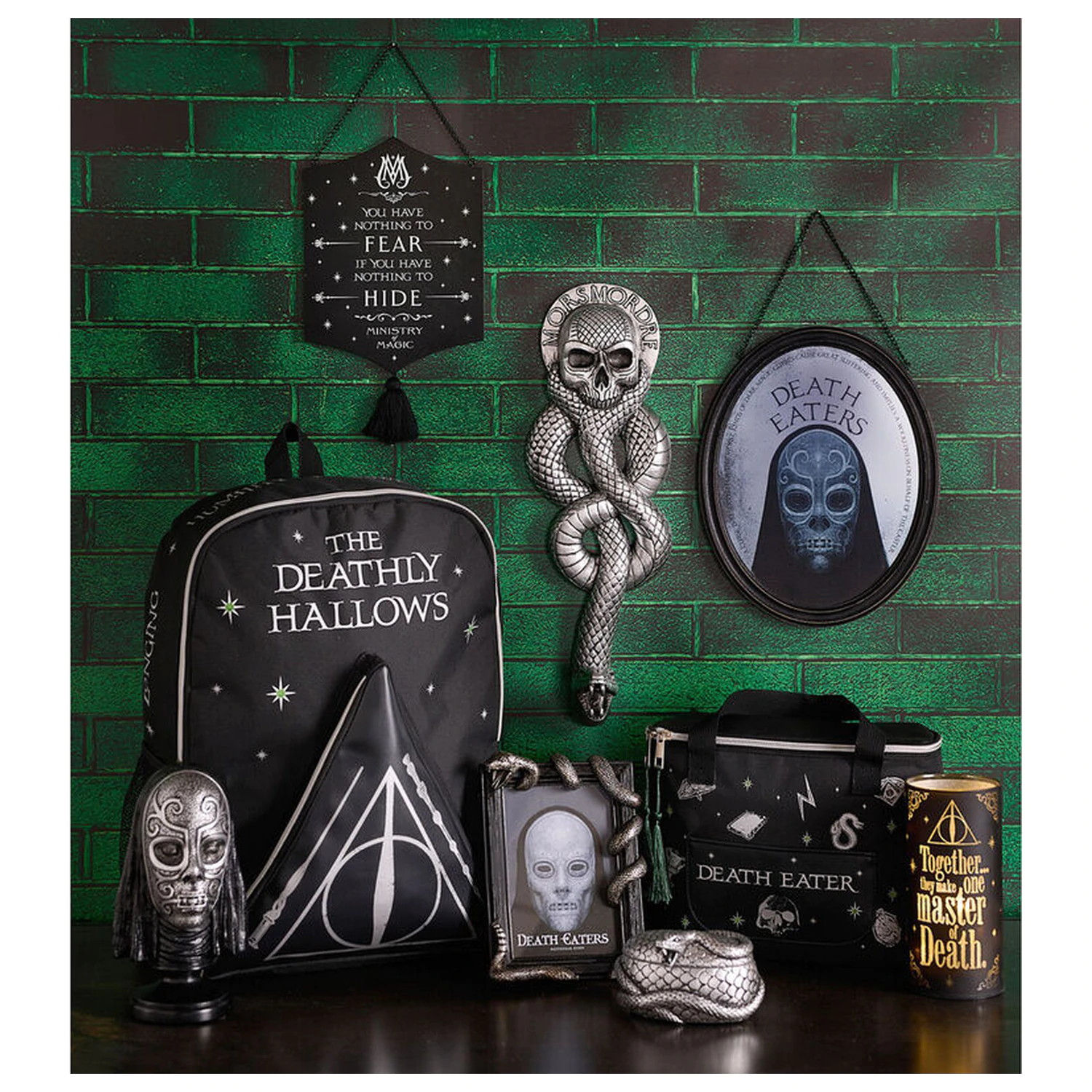 Harry Potter Dark Arts Death Eater uzsonnás táska termékfotó