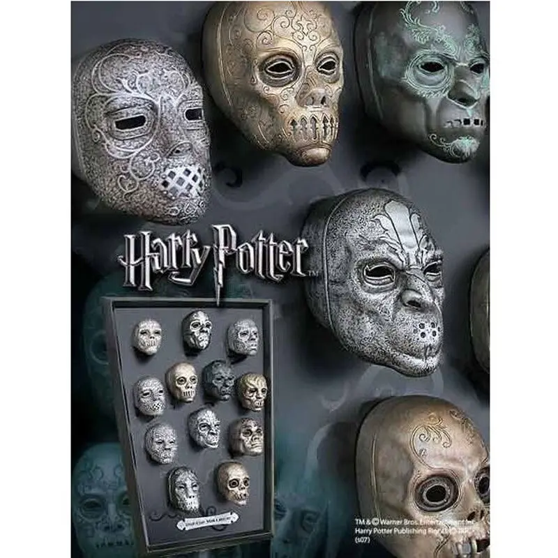 Harry Potter death eaters maszk replikák fa keretben termékfotó