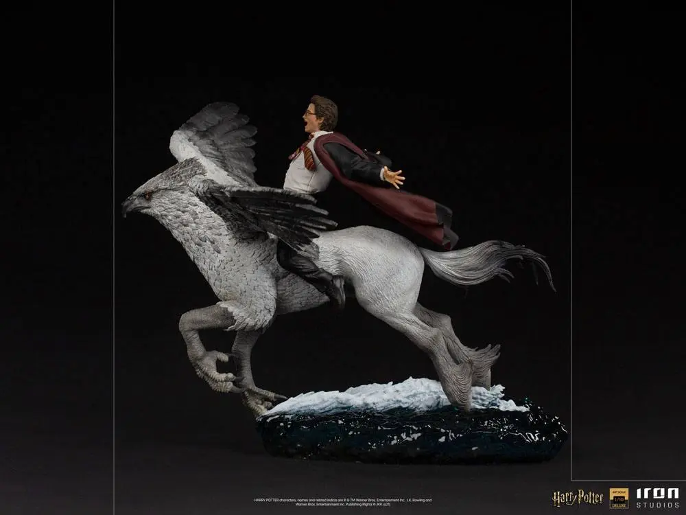Harry Potter Deluxe Art Harry Potter and Buckbeak 1/10 méretarányú figura 30 cm termékfotó