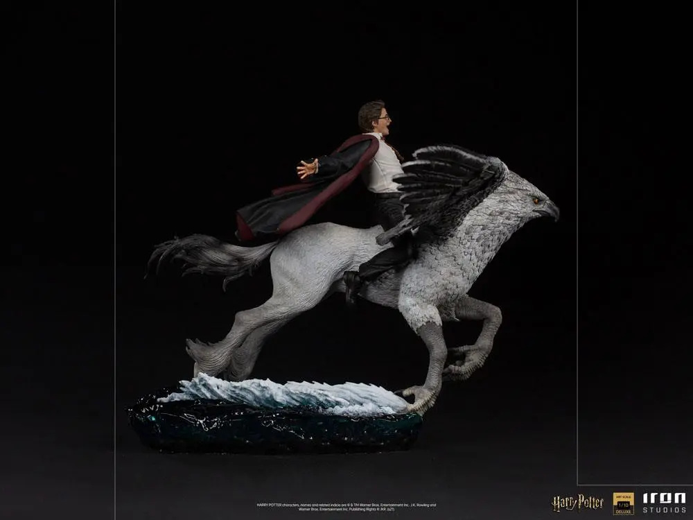 Harry Potter Deluxe Art Harry Potter and Buckbeak 1/10 méretarányú figura 30 cm termékfotó