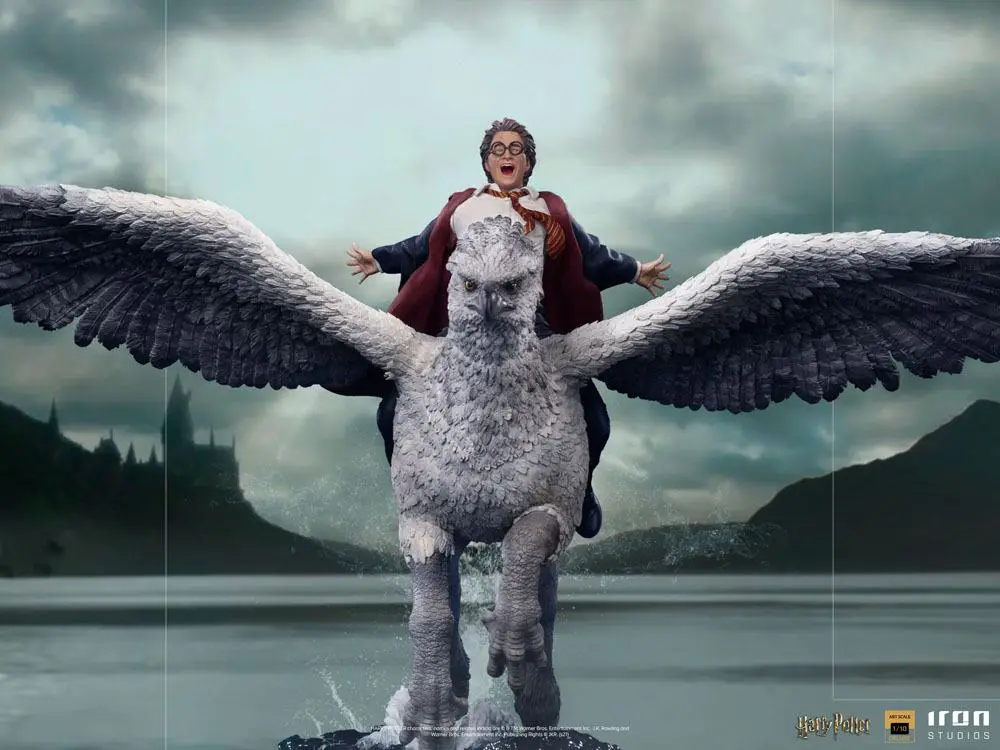 Harry Potter Deluxe Art Harry Potter and Buckbeak 1/10 méretarányú figura 30 cm termékfotó