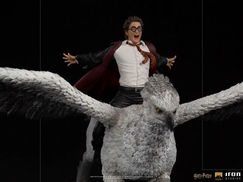 Harry Potter Deluxe Art Harry Potter and Buckbeak 1/10 méretarányú figura 30 cm termékfotó