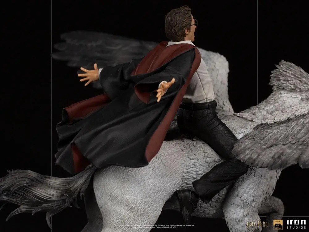 Harry Potter Deluxe Art Harry Potter and Buckbeak 1/10 méretarányú figura 30 cm termékfotó