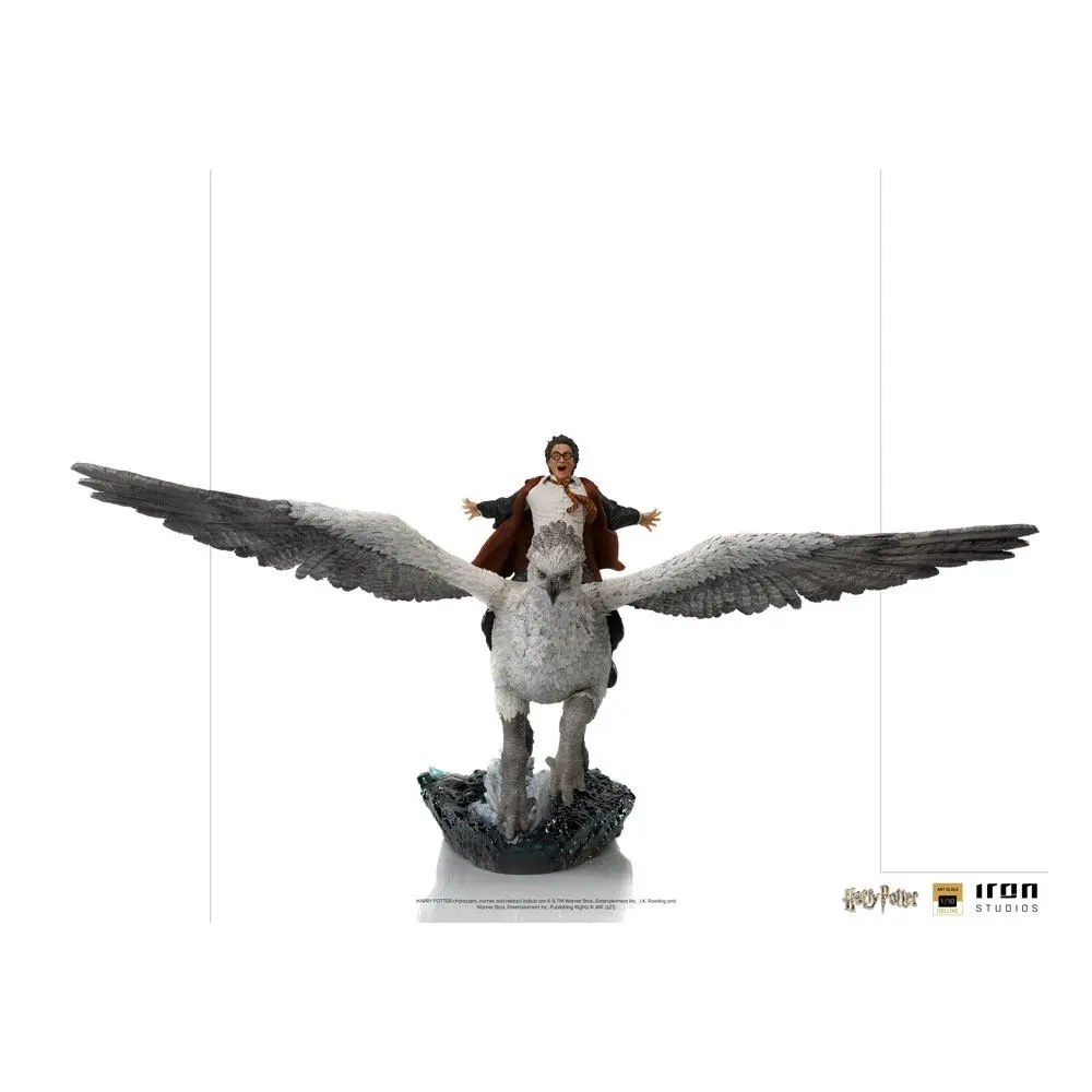 Harry Potter Deluxe Art Harry Potter and Buckbeak 1/10 méretarányú figura 30 cm termékfotó