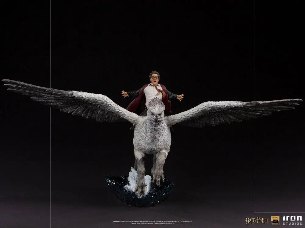 Harry Potter Deluxe Art Harry Potter and Buckbeak 1/10 méretarányú figura 30 cm termékfotó