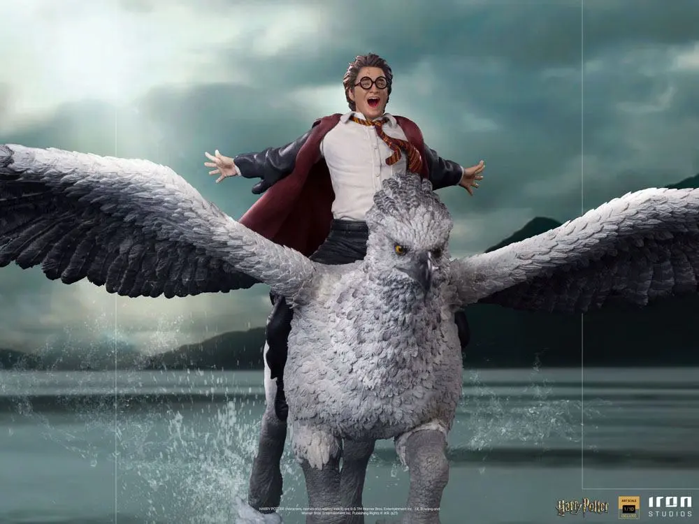 Harry Potter Deluxe Art Harry Potter and Buckbeak 1/10 méretarányú figura 30 cm termékfotó