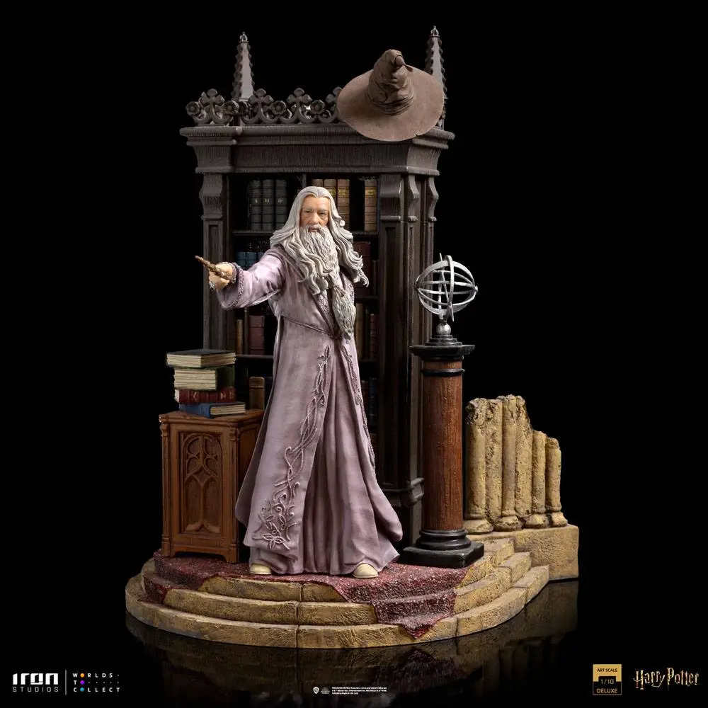 Harry Potter Deluxe Art Scale 1/10 Albus Dumbledore szobor figura 30 cm termékfotó