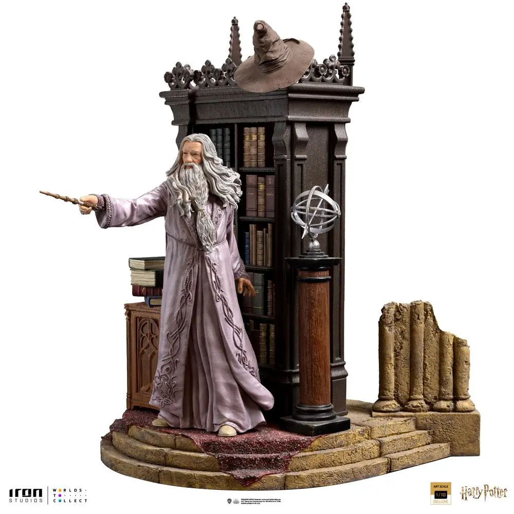 Harry Potter Deluxe Art Scale 1/10 Albus Dumbledore szobor figura 30 cm termékfotó