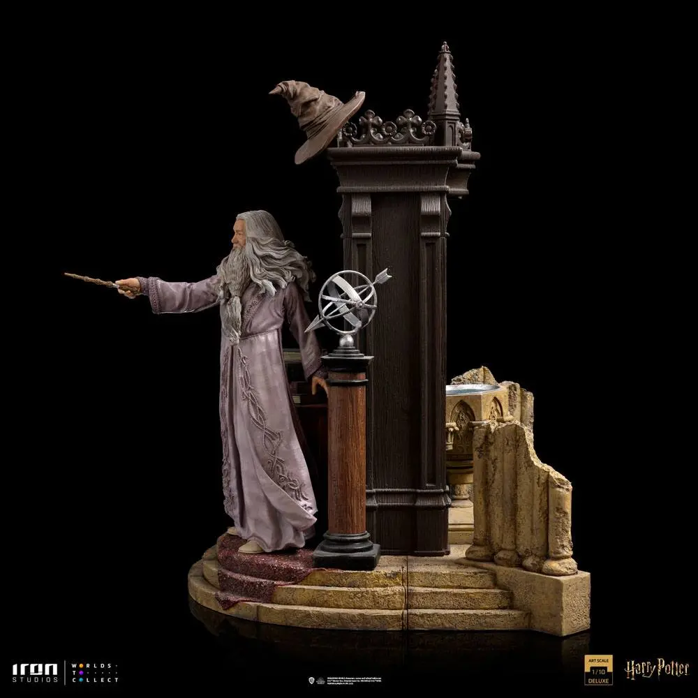 Harry Potter Deluxe Art Scale 1/10 Albus Dumbledore szobor figura 30 cm termékfotó